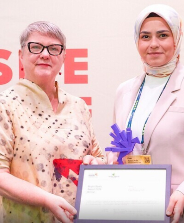T3 Vakfı Yönetim Kurulu Başkanı Hıdır, "Bright Spark Award"a layık görüldü