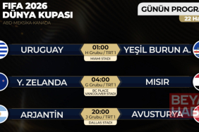 2026 Dünya Kupası heyecanı yarın 3 maçla devam edecek
