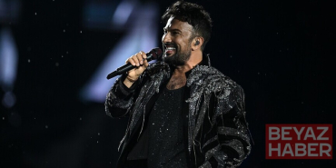 Tarkan, Koç Holding'in 100. yıl kutlamaları kapsamında Ankara'da konser verdi