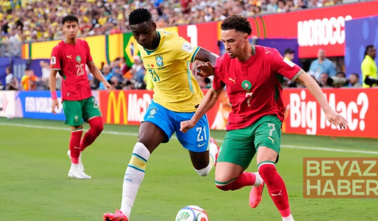 FIFA 2026 Dünya Kupası C Grubu maçında Brezilya ile Fas 1-1 berabere kaldı