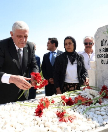 Dervişoğlu Diyap Ağa’ya Fatiha okudu