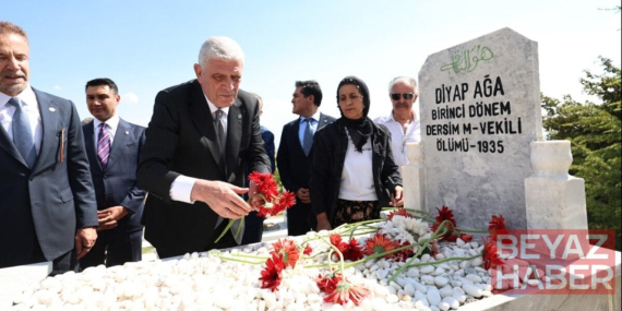 Dervişoğlu Diyap Ağa’ya Fatiha okudu
