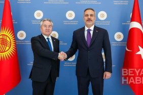 Bakan Fidan, Kırgız mevkidaşı Kulubayev ile görüştü