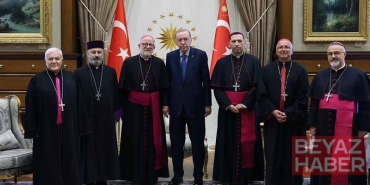 Cumhurbaşkanı Erdoğan, Türkiye Katolik Episkoposlar heyetini kabul etti