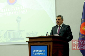 Bakan Çiftçi, Milli Güvenlik Konferansları toplantısında suç örgütleriyle yürütülen mücadeleyi anlattı