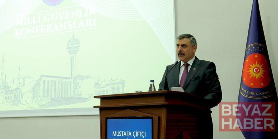 Bakan Çiftçi, Milli Güvenlik Konferansları toplantısında suç örgütleriyle yürütülen mücadeleyi anlattı
