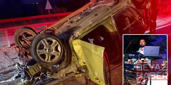 Takla atan otomobilin sürücüsü hayatını kaybetti etti