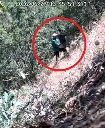 Kenevirlerin bakımını yaparken fotokapana yakalanan CHP ilçe başkanı ve oğluna gözaltı
