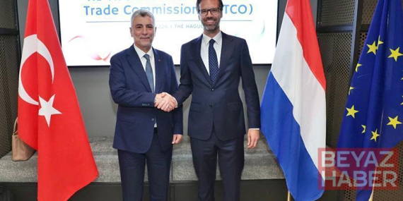 Ticaret Bakanı Ömer Bolat, Hollanda’da