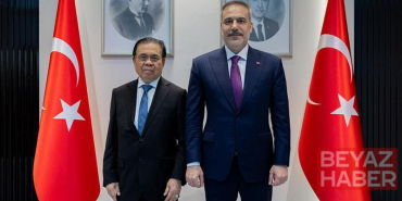 Bakan Fidan, Moro İslam Kurtuluş Cephesi lideri İbrahim ile görüştü
