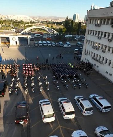 Ankara’da NATO tedbirlerine ilişkin uygulamalarda 4 binden fazla aranan şüpheli yakalandı