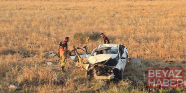 Şırnak’ta otomobil tarlaya uçtu: 1 ölü, 2 yaralı