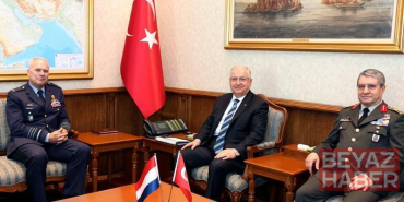 Bakan Güler, Hollanda Genelkurmay Başkanını kabul etti