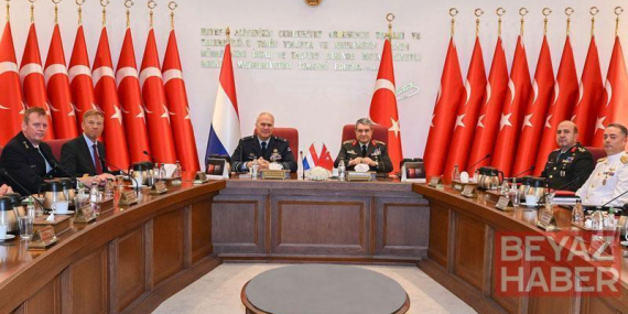 Genelkurmay Başkanı Bayraktaroğlu, Hollandalı mevkidaşı Eichelsheim ile görüştü