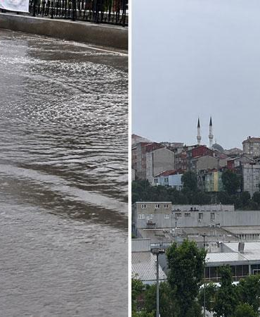 İstanbul sağanak yağış etkili oluyor