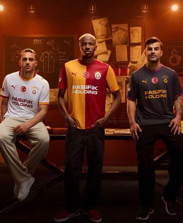 Galatasaray’ın yeni sezon formaları tanıtıldı