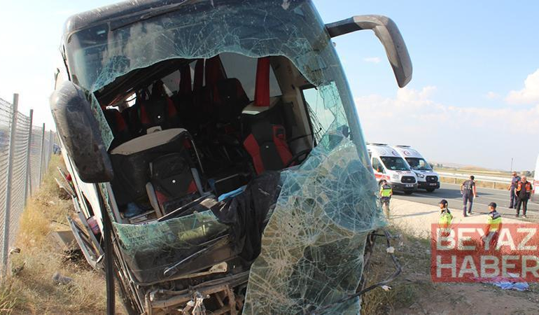Aksaray’daki otobüs kazasında yaralılardan 1’i öldü, 9 kişinin tedavisi sürüyor
