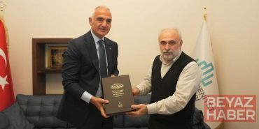 Bakan Ersoy, bilim tarihçisi Prof. Dr. Fazlıoğlu