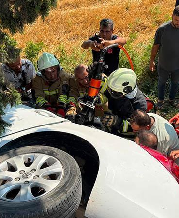 Sünnet düğünü dönüşü kaza: 3’ü ağır, 7 yaralı