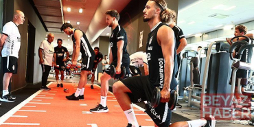 Beşiktaş, Bratislava’daki çalışmalarını salonda sürdürdü
