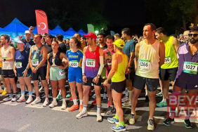 Sarıyer’de Türkiye’nin ilk gece maratonu düzenlendi