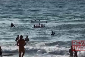 Denizde boğulma tehlikesi geçiren çocuk kurtarıldı