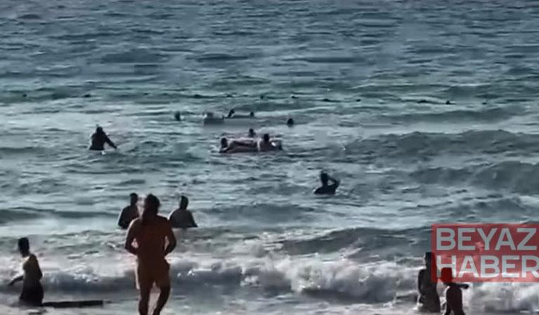 Denizde boğulma tehlikesi geçiren çocuk kurtarıldı
