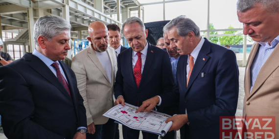 Bakan Yardımcısı Yazgı ‘Recep Tayyip Erdoğan Kampüsü’nde incelemelerde bulundu