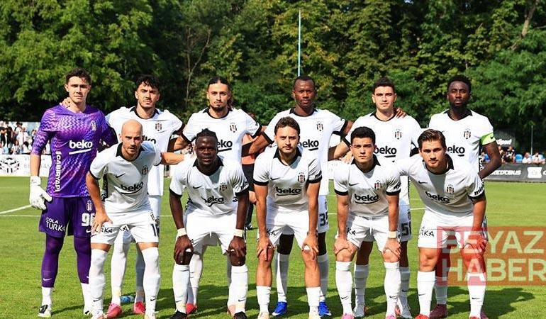 Beşiktaş ikinci hazırlık maçında berabere kaldı
