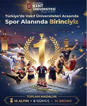 İstanbul Kent Üniversitesi, vakıf üniversiteleri arasında Türkiye birincisi oldu