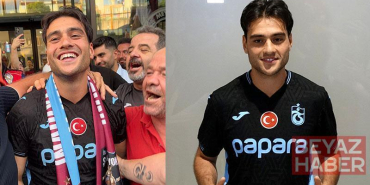 Trabzonspor’un yeni transferi Aral Şimşir Trabzon’a geldi