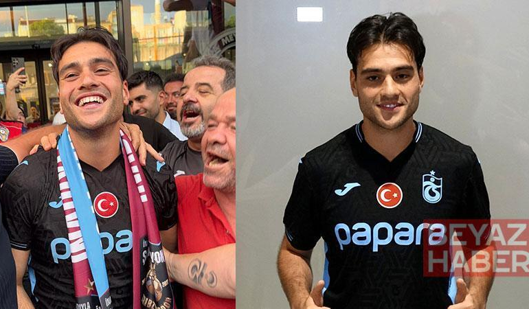 Trabzonspor’un yeni transferi Aral Şimşir Trabzon’a geldi