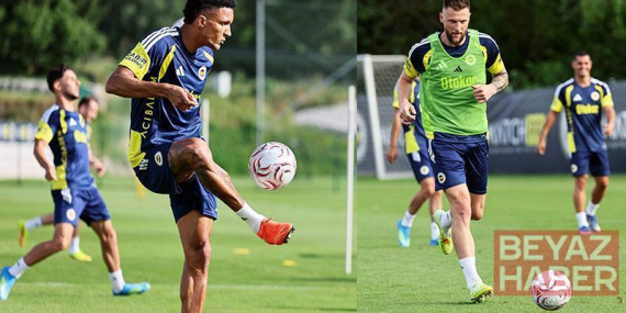 Fenerbahçe Avusturya kampında günü çift antrenmanla tamamladı