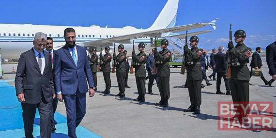 Suriye Cumhurbaşkanı Şara, Ankara