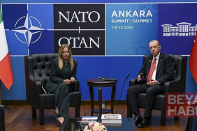 Cumhurbaşkanı Erdoğan, İtalya Başbakanı Meloni ile görüştü