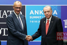 Cumhurbaşkanı Erdoğan, Almanya Başbakanı Merz ile bir araya geldi