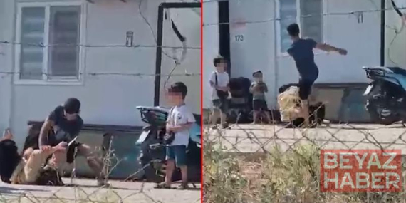 Ayrılmak isteyen eşini döven şüpheli tutuklandı