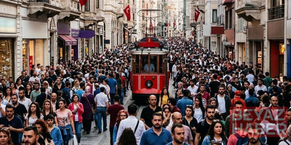TÜİK: Türkiye, nüfus büyüklüğüne 194 ülke arasında 18