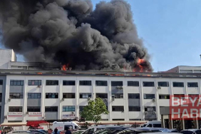 Gaziantep’te iş merkezinde yangın