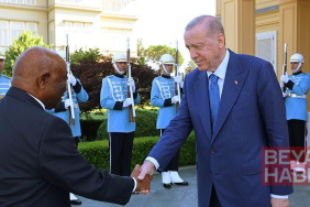 Cumhurbaşkanı Erdoğan, Liberya Cumhurbaşkanı Boakai ile görüştü