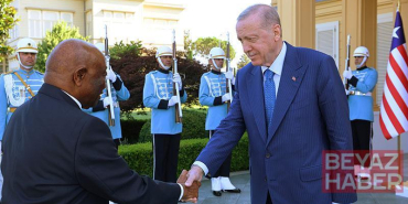 Cumhurbaşkanı Erdoğan, Liberya Cumhurbaşkanı Boakai ile görüştü