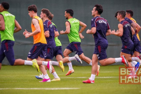 Trabzonspor, yeni sezon hazırlıklarını sürdürdü