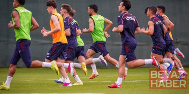 Trabzonspor, yeni sezon hazırlıklarını sürdürdü