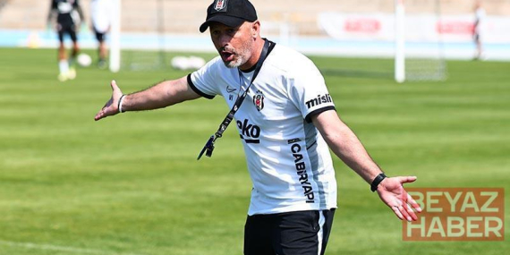 Beşiktaş, günü tek antrenmanla tamamladı