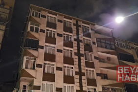 Bahçelievler’de kolonlarından sesler gelen 6 katlı apartman tahliye edildi