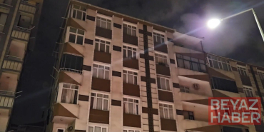 Bahçelievler’de kolonlarından sesler gelen 6 katlı apartman tahliye edildi