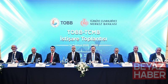 TCMB Başkanı Karahan, TOBB Yönetim Kurulu üyeleriyle buluştu