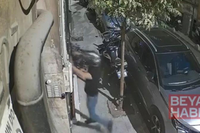Şişli’de boşandığı eşinin evinin önüne geldi; penceredeki kayınpederine tekme ve yumruklarla saldırdı