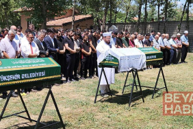 Kazada ölen anne ile kızı, son yolculuklarına uğurlandı