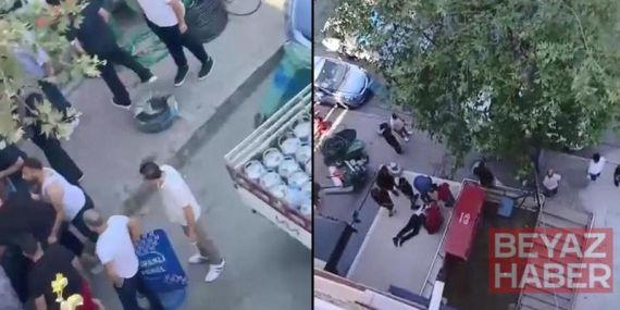 Beylikdüzü’nde esnafla mahalleli arasında